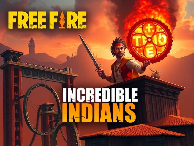 Free Fire Incredible Indians Game Banner